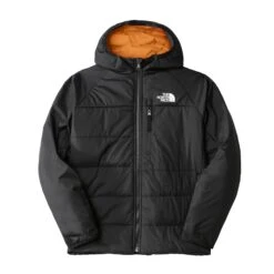 The North FaceReversible Perrito Outdoor Jack Junior TNF Black Cone Orange