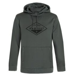 Protest Issyk Hoodie Heren Huntergreen