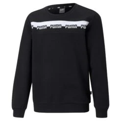 Puma Amplified Crew Sweater Junior Puma Black