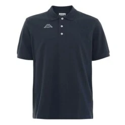 Kappa Logo Life MSS Polo Heren Blue Navy - M