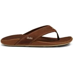 Olukai Nui Slippers Heren Bruin (rum)