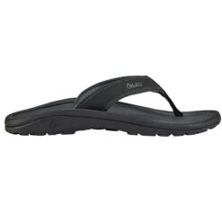 Olukai Ohana Slippers Dames Black