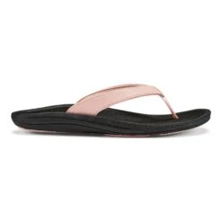 Olukai Kulapa Kai Slippers Dames Petal Pink Black
