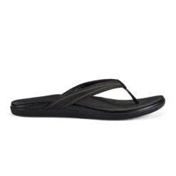 Olukai Aukai Slippers Dames Black