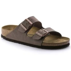 Birkenstock Arizona Smal Slippers Dames Mocha