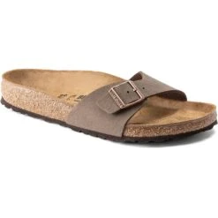 Birkenstock Madrid Smal Slippers Dames Mocha Narrow