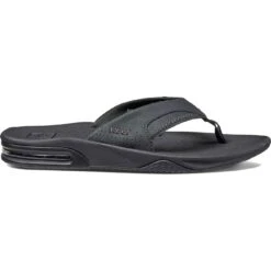 Reef Fanning Slippers Heren Black