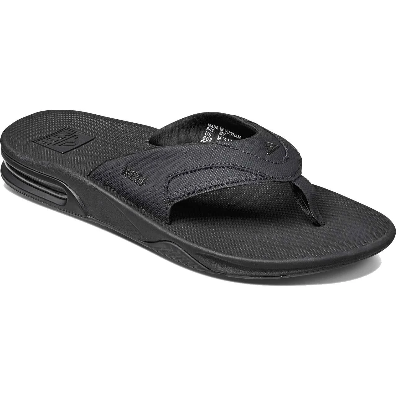 Reef Fanning Slippers Heren Black - Afbeelding 2