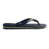 Havaianas Brasil Logo Slippers Junior Navy Blue