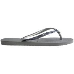 Havaianas Slim Glitter II Slippers Dames Steel Grey