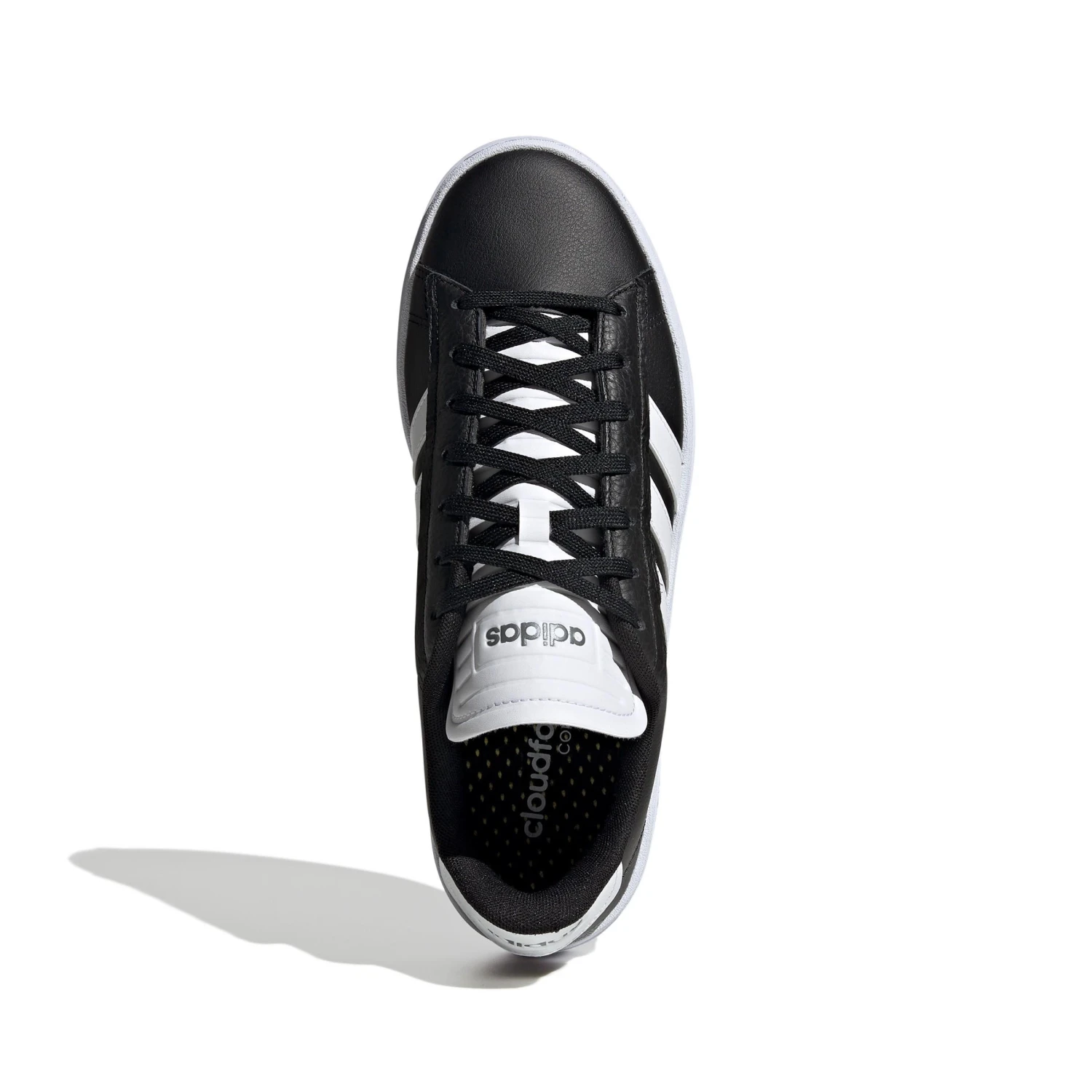 Adidas Grand Court Alpha GY7986 Vrijetijdsschoenen Herencore Black Cloud White Iron Metallic - Afbeelding 3