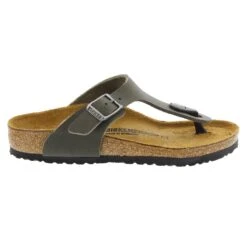 Birkenstock Gizeh Smal Slippers Junior Desert Soil Green - EU 30