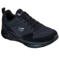 Skechers Arch Fit - Servitica 232101 Vrijetijdsschoenenheren Black Black