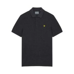 Lyle & ScottSport Short Sleeve Polo Heren True Black Marl