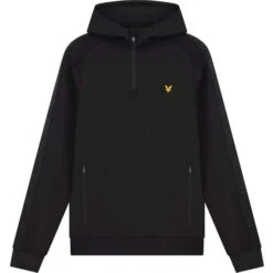 Lyle & ScottSleeve Tape OTH Hoodie Heren True Black