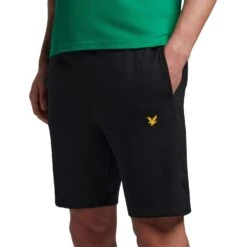 Lyle & ScottFly Fleece Short Heren Jet Black