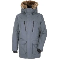 Didriksons Marco Parka Winterjas Heren Gun Metal