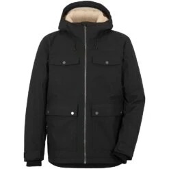 Didriksons Frode Winterjas Heren Black