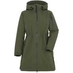 Didriksons Ella Parka Dames Deep Green