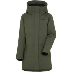 Didriksons Cajsa Parka Dames Deep Green