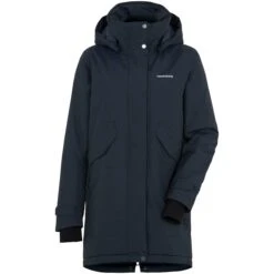 Didriksons Tanja Parka Winterjas Dames Dark Night Blue