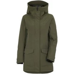 Didriksons Frida Parka Dames Deep Green