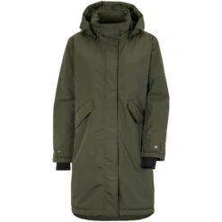 Didriksons Josefine Parka Dames Deep Green