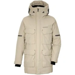 Didriksons Drew Parka Heren Clay Beige