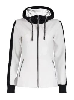 Luhta Emienne Midlayer Vest Dames Optic White