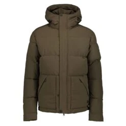 Luhta Harjakangas Winterjas Heren Olijfgroen