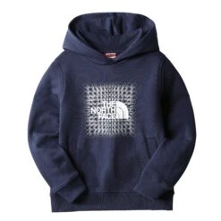 The North FaceBox Hoodie Junior Summit Navy