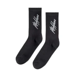 Malelions Signature Sokken Black 2-pack