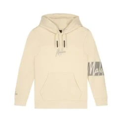Malelions Captain Hoodie Junior Beige Taupe