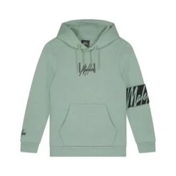 Malelions Captain Hoodie Junior Dark Sage Black