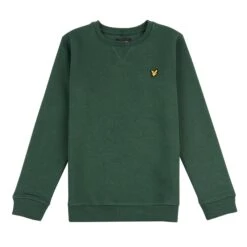 Lyle & ScottClassic Crew Sweater Junior Jungle Green
