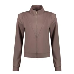 NIKKIE Punta Luxe Jas Dames Deep Taupe
