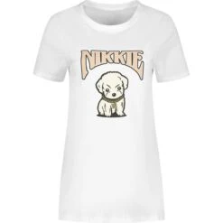 NIKKIE Bobbie Shirt Dames Star White