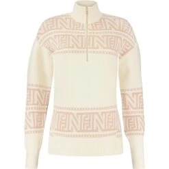 NIKKIE Tassie Pull Sweater Dames Pearl