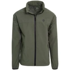 Agu Go Essential Regenjas Heren Army Green
