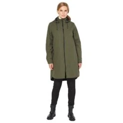 Ilse JacobsenRain 128 Softshell Regenjas Dames Army