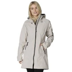 Ilse JacobsenRain 37 Softshell Regenjas Dames Chateau Gray
