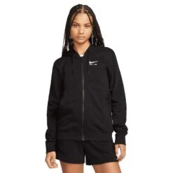 Nike Air Fleece Full-Zip Hoodie Vest Dames Black