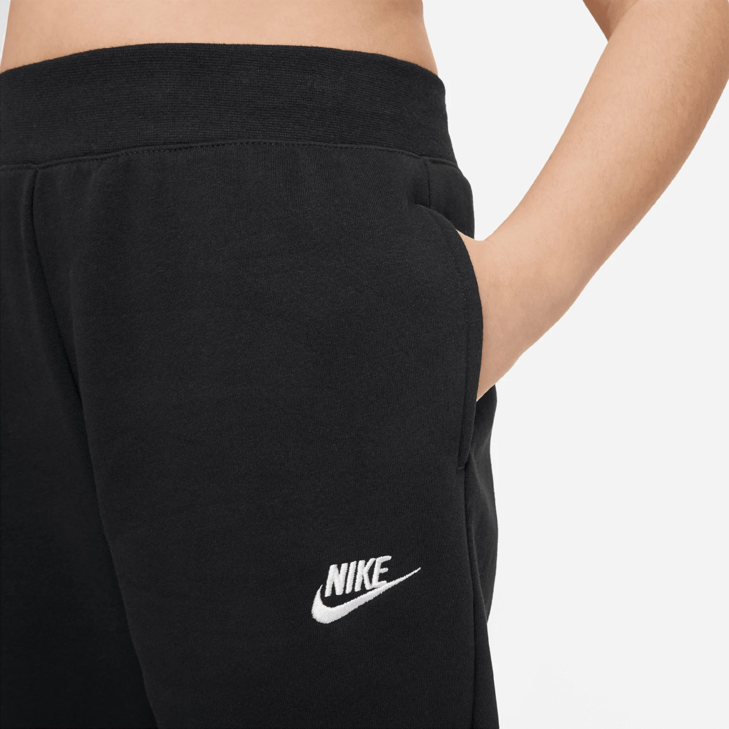 Nike Sportswear Club Fleece Joggingbroek Junior Blackwhite - Afbeelding 6