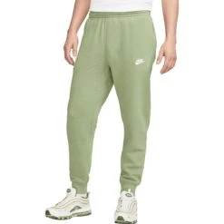 Nike Sportswear Club Fleece Joggingbroek Heren Oil Green Oil Green White