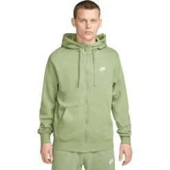 Nike Sportswear Club Fleece Vest Heren Oil Green Oil Green White