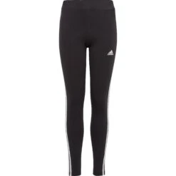 Adidas Essentials 3-Stripes Legging Junior Black White