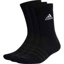 Adidas Sokken Black White 3-pack