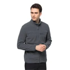 Jack WolfskinBeilstein Fleece Vest Heren Ebony