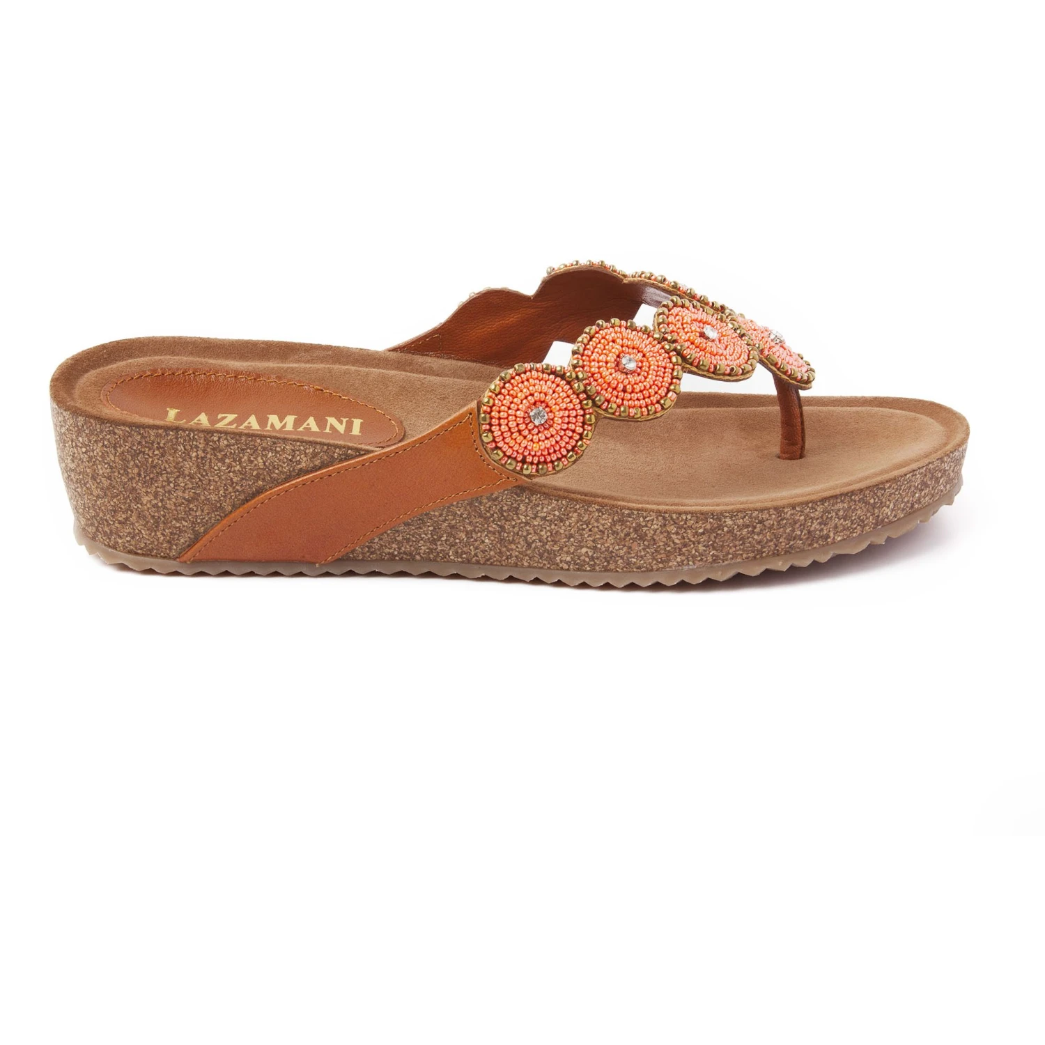Lazamani 75.457 Slippers Dames Orange