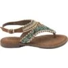 Lazamani 75.293 Sandalen Dames Ibiza Taupe